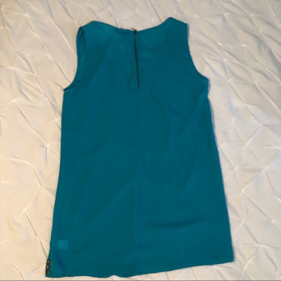 Turquoise Studded Dress - Picture 2 of 2